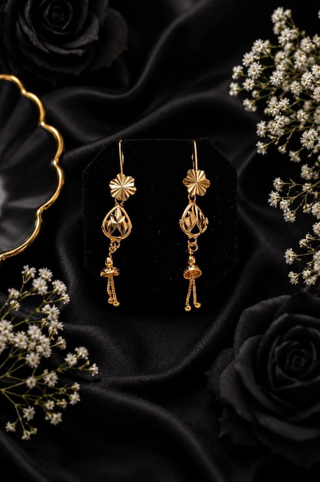 Women's Gold-Plated Earrings — photo 1